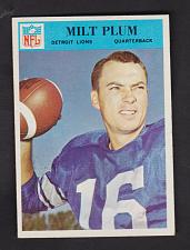 Buy 1966 Philadelphia Football #72 Milt Plum Detroit Lions NM-MT