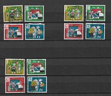 Buy Germany used 1961 - SET welfare multiple - Mi 369 - 372