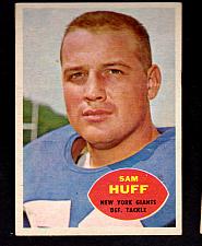 Buy 1960 Topps #80 Sam Huff Giants NRMT