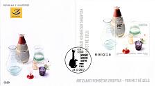 Buy Albania Stamps 2017. Albanian National Craft - Glass Works. Art. FDC Block MNH.