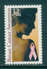 Buy 3081 32c Breast Cancer Fine MNH Plt/4 UR P11111 F11246