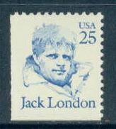 Buy 2182 25c Jack London Fine MNH Dry Gum BPS