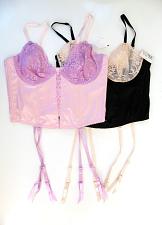 Buy XB62 JLO by Jennifer Lopez NEW Lace Soft Cup Satin Bodice Lace-Up UW Bustier Bra