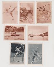 Buy 7 Assorted 1950's Lombart Chocolat Plaisirs Des Sports Cards