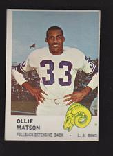 Buy 1961 Fleer #99 Ollie Matson Rams San Francisco NM-