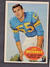 Buy 1960 Topps #69 Lou Michaels Rookie LA Rams NM/MT