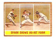 Buy 1962 Topps Braves WARREN SPAHN #312 NM-