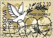 Buy Kosovo Stamps 2022. Global Peace. Dove. Bird. Set MNH