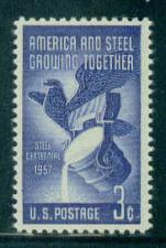 Buy 1090 3c Steel Industry Fine MNH Plt/4 UR 25700 F08133