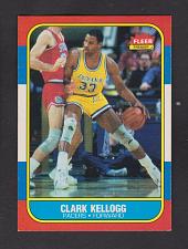 Buy 1986-87 Fleer Basketball #58 Clark Kelloggs Rookie NM-MT