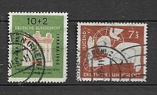 Buy Germany - 1953 used - Mi 171 1956 Mi 232 - semi-postal