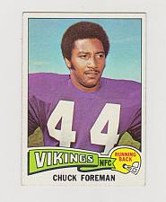 Buy 1975 Topps #240 Chuck Foreman Minnesota Vikings NM
