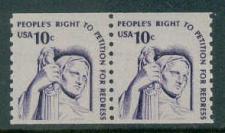Buy 1617 10c Justice Fine MNH Dry Gum Pair