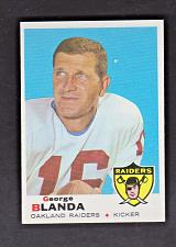 Buy 1969 Topps #232 Raiders George Blanda NM-MT