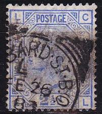 Buy ENGLAND GREAT BRITAIN [1880] MiNr 0059 Platte 22 ( O/used ) [01]