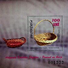 Buy Albania Stamps 2023. National Handicrafts - Straw weaving. Block MNH