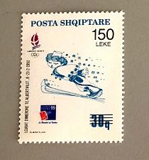 Buy Albania Stamps 1999. PHILEXFRANCE Overprint Olympic Albertville. Set MNH Mi 2699