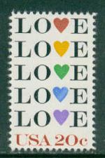 Buy 2072 20c Love Fine MNH