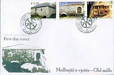 Buy Kosovo Stamps 2011. Old Mills. FDC Set MNH