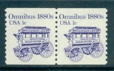 Buy 1897 1c Omnibus Fine MNH Dry Gum Pair