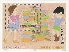 Buy Albania 2010/2011. EUROPE CEPT EUROPA 2010 (Children’s Books). Block MNH