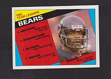 Buy 1984 Topps Football #221 WALTER PAYTON TEAM LEADER NM-MT