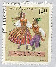 Buy Poland Costumed Dancers Used (BP93002)
