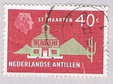 Buy Netherlands Antilles 252 Used Town Hall 1958 (BP32518)