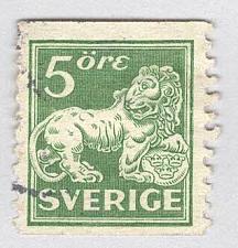 Buy Sweden 116 Heraldic Lion Used 1 (BP98605)