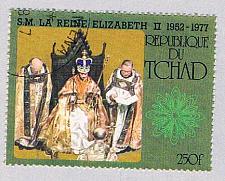 Buy Chad 328 Used QEII Coronation 1977 (BP48507)