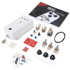 Buy StewMac Sun Fuzz DIY Electric Guitar Fuzz Face Pedal Kit, White