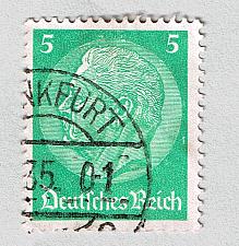 Buy Germany 392 Used Von Hindenberg 5pf 1938 (BP87340)