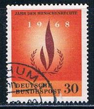 Buy Germany 992 Used Human Rights flame (GI0451P106)+