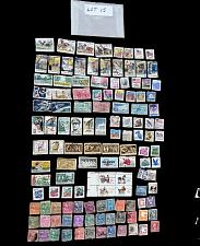 Buy 120 all different US used stamp lot with sets Free shipping