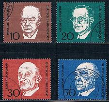 Buy Germany 982a-d Used set European leaders CV 2.25 (GI0469P115)+
