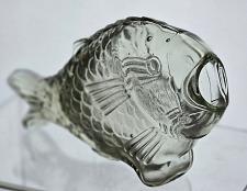 Buy Vintage Opened mouth glass fish