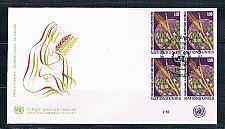 Buy UN 17 FDC Blk 4 Geneva Office Cachet 1971 (UNCV0361)+