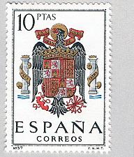Buy Spain 1094G Unused Arms of Spain 2 1966 (BP67604)