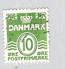 Buy Denmark Numeral green 10o (AP132833)