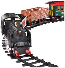 Buy Amazon Basics Remote Control Steam Engine Train Set with Tender and Gondola