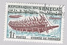 Buy Senegal 203 Canoe Race 1961 Used 2 (BP95309)