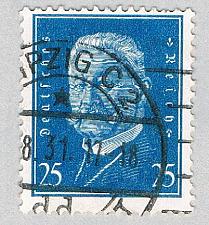 Buy Germany 377 Used von Hindenburg 1 1928 (BP58320)