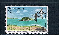 Buy St Lucia 773 Unused Birds Nature Preserve 1985 CV 2.40 (S0925)+