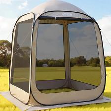Buy VEVOR Screen House Tent 6x6FT PopUp Screen Tent for 4–6 Person, Portable Scre...