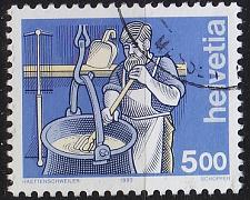 Buy SCHWEIZ SWITZERLAND [1993] MiNr 1510 x ( O/used ) [02] Berufe UV Leuchtfasern