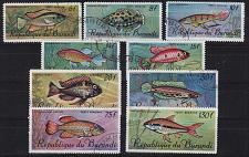 Buy BURUNDI [1967] MiNr 0359-67 ( O/used ) Fische