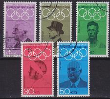 Buy GERMANY BUND [1968] MiNr 0561-65 ( O/used ) Olympiade
