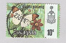 Buy Malaysia Penang 78 Butterflies Used 3 (BP97525)