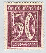 Buy Germany 167 Unused Numeral 50 2 1921 (G0636)+