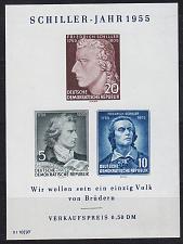 Buy GERMANY DDR [1955] MiNr 0464-66 Block 12 ( **/mnh )
